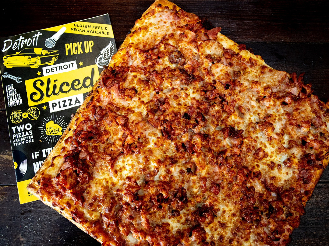 Sliced Detroit Pizza Newtown