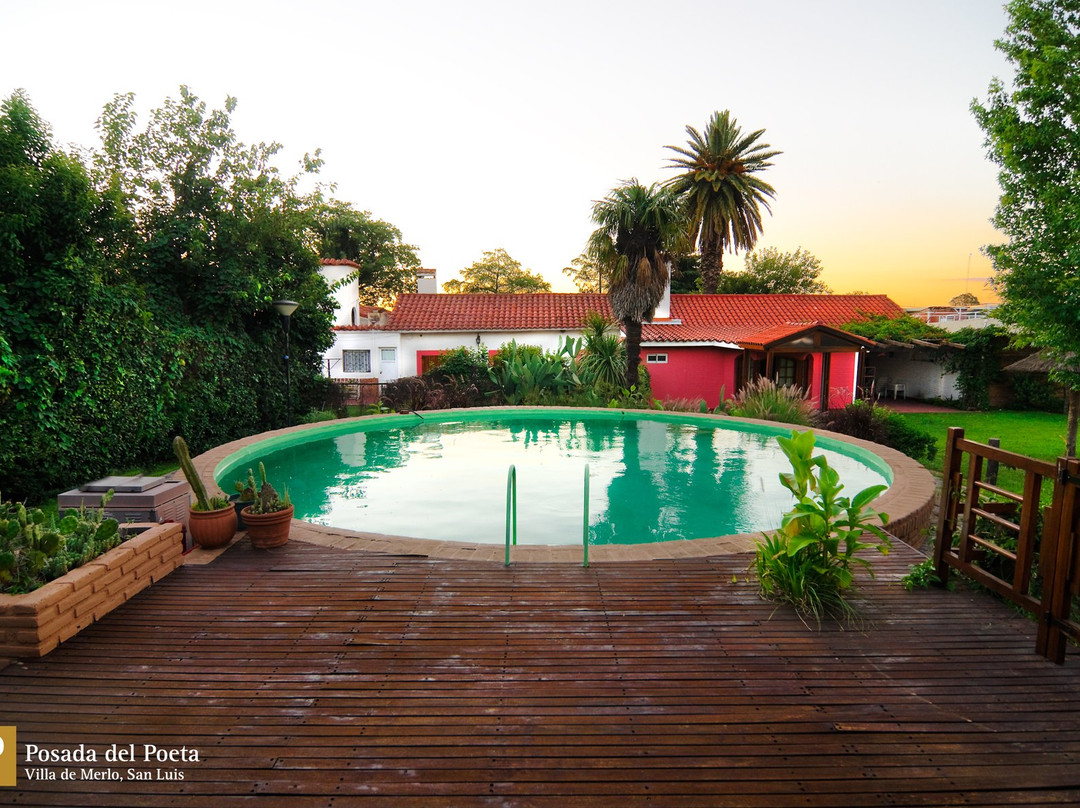 Villa De Merlo酒店住宿-Posada del Poeta