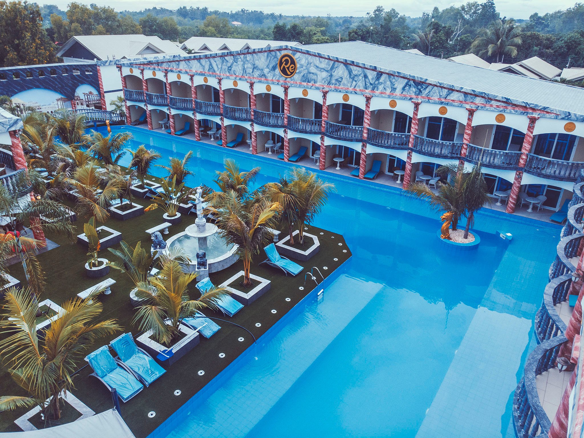Roman Empire Panglao Boutique Hotel-浴室