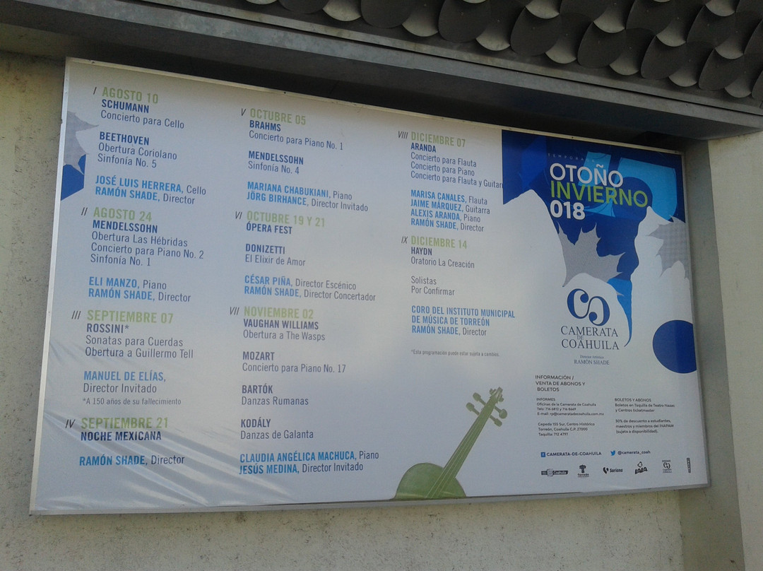 Teatro Nazas-Torreon必去景点