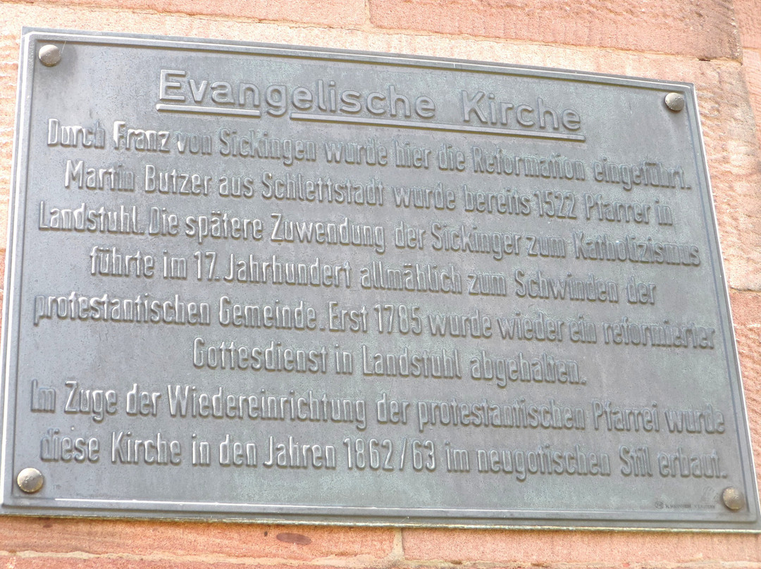 Evangelische Stadtkirche Landstuhl景点图片
