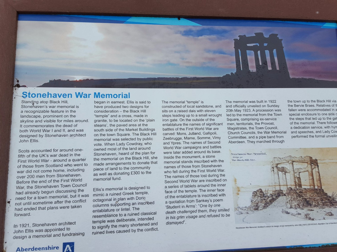 Stonehaven War Memorial-斯通黑文必去景点