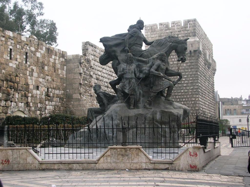 Saladin (Selahedîn) Statue-大马士革必去景点
