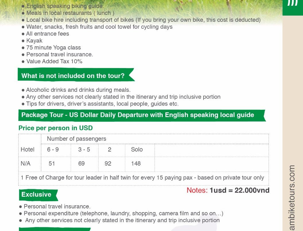 Vietnam Bike Tours-会安必去景点