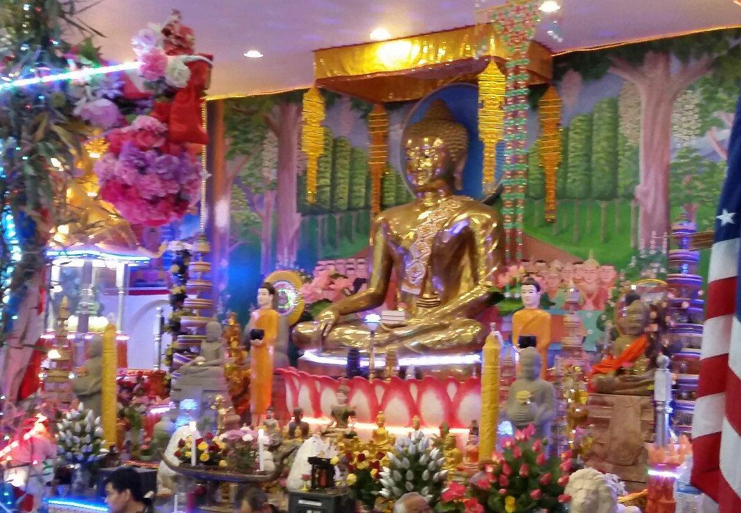 Wat Dhammararam Buddhist Temple-斯托克顿必去景点