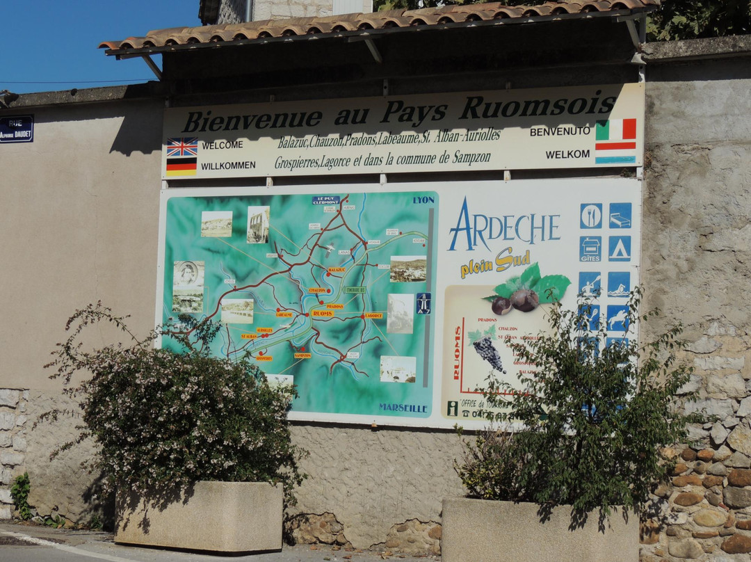 Gorges de l'Ardèche Tourism, Ruoms Office-Ruoms必去景点