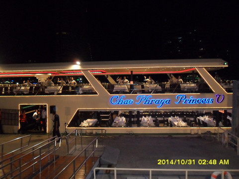 Chao Phraya Princess Dinner Cruise-曼谷必去景点