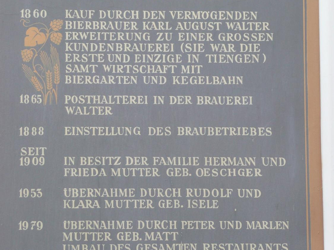 Brauerei Walter Hotel主图