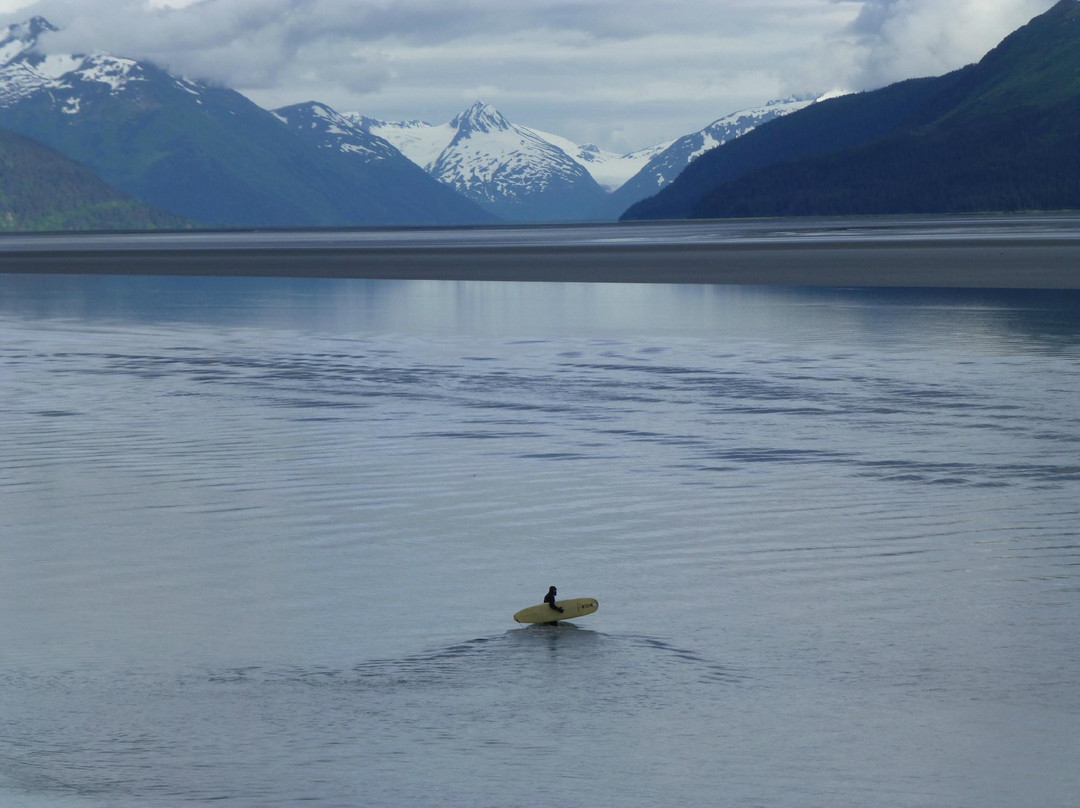 Bore Tide in Turnagain Arm-戈德伍德必去景点