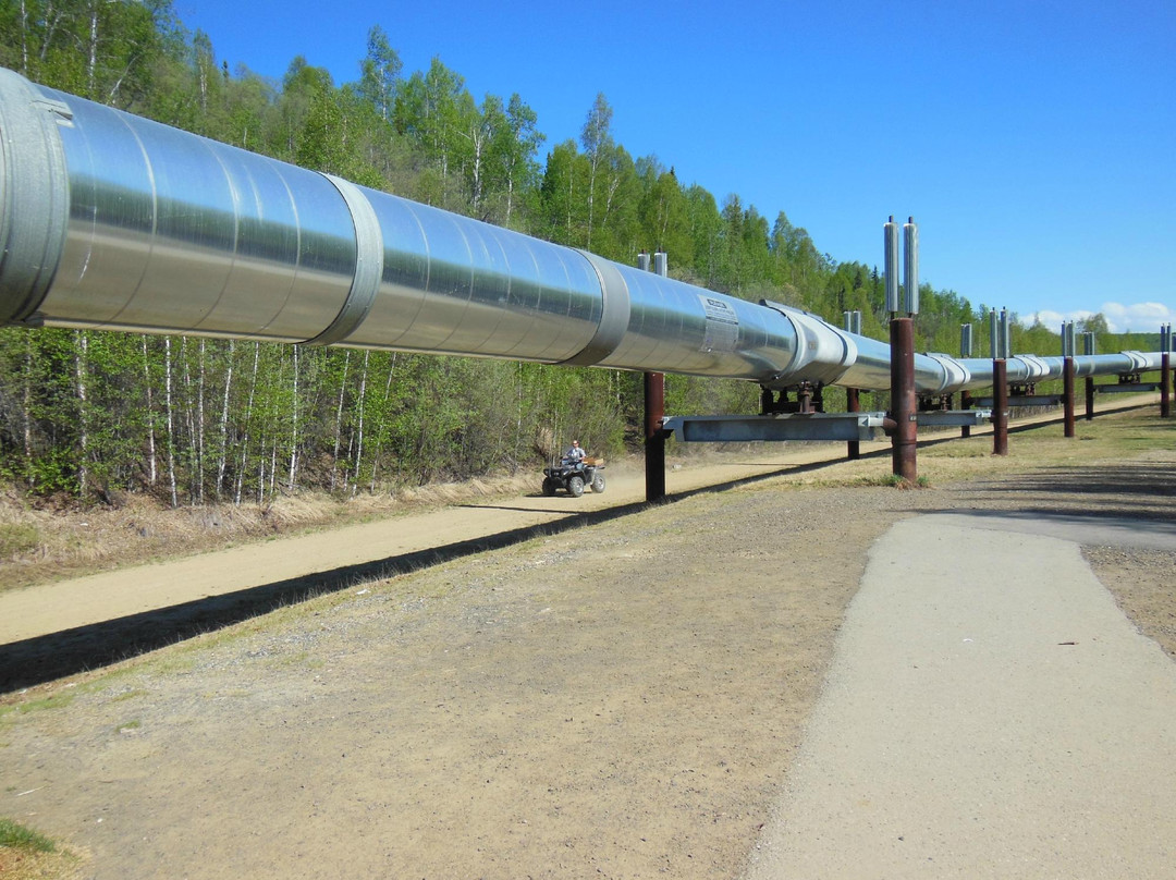 Alyeska Pipeline Viewing Point-费尔班克斯必去景点