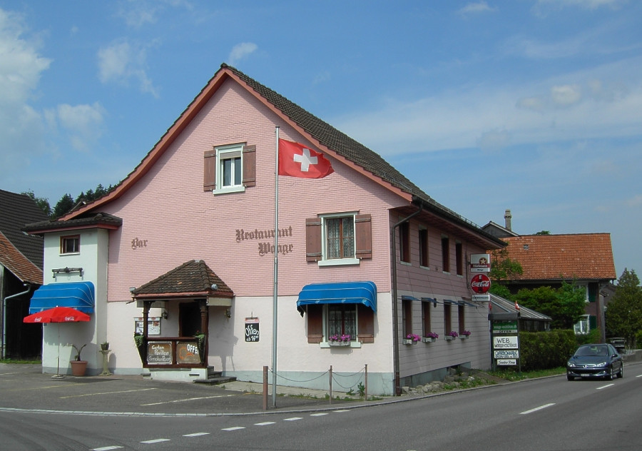 Bichelsee Balterswil餐馆和美食-Restaurant Waage Americano