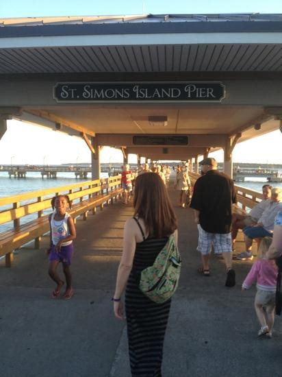 Fishing Pier-圣西蒙斯岛必去景点