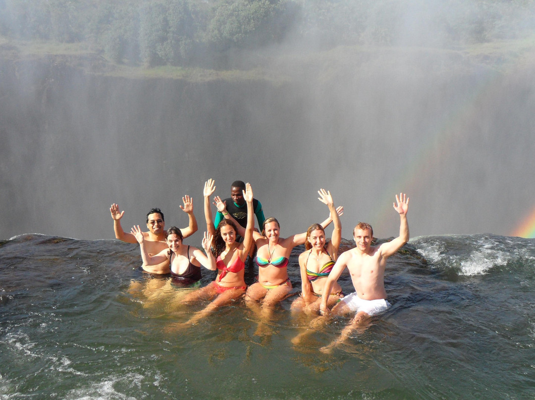 Devil's Pool-李文斯顿必去景点