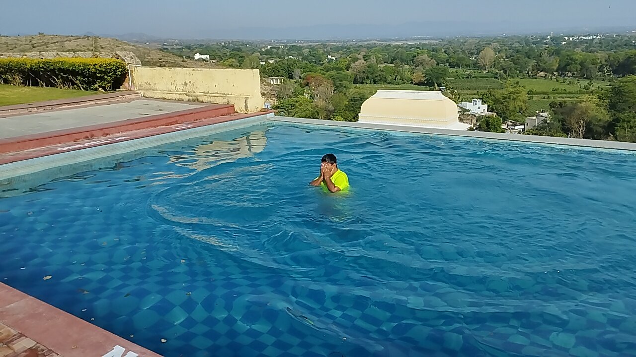 Jüsta Brij Bhoomi Resort, Nathdwara-泳池