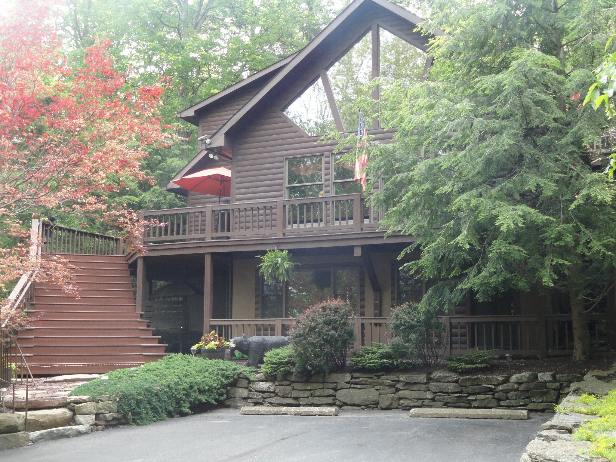 Bear Mountain Lodge-浴室