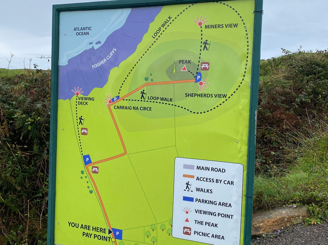 Geokaun Mountain and Cliffs-Valentia Island必去景点