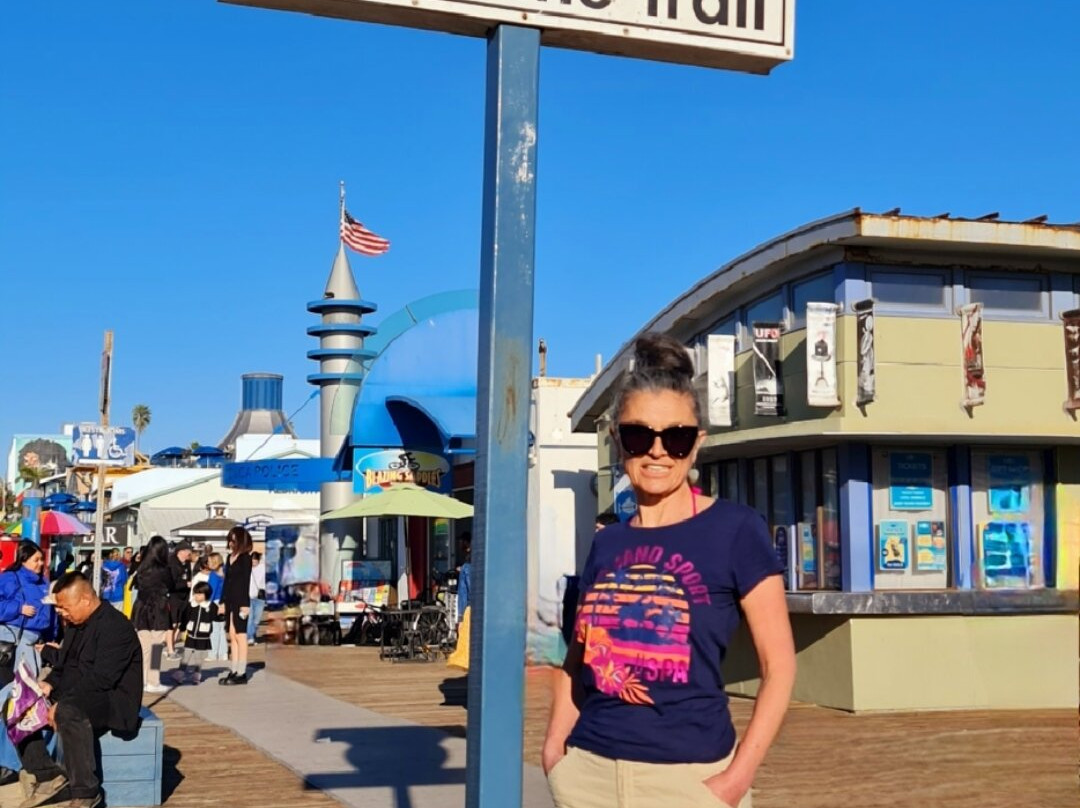 Route 66 End of the Trail Sign-圣莫尼卡必去景点