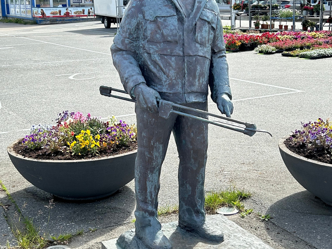 Kjetil Paulsen-statuen-Sortland必去景点