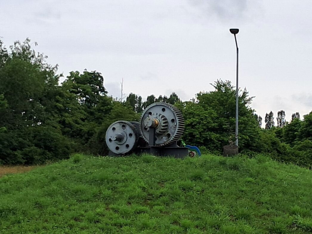 Skulptur Industriedenkmal Im Kreisel-Neunkirchen必去景点