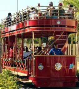 Aruba Streetcar-奥腊涅斯塔德必去景点