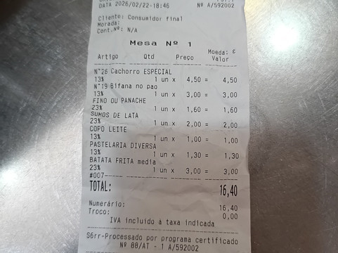 Pastelaria Gelataria O Relogio