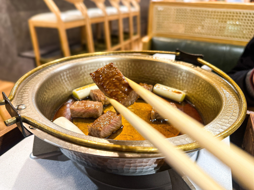 和牛 すき焼き 京都五天五 道頓堀