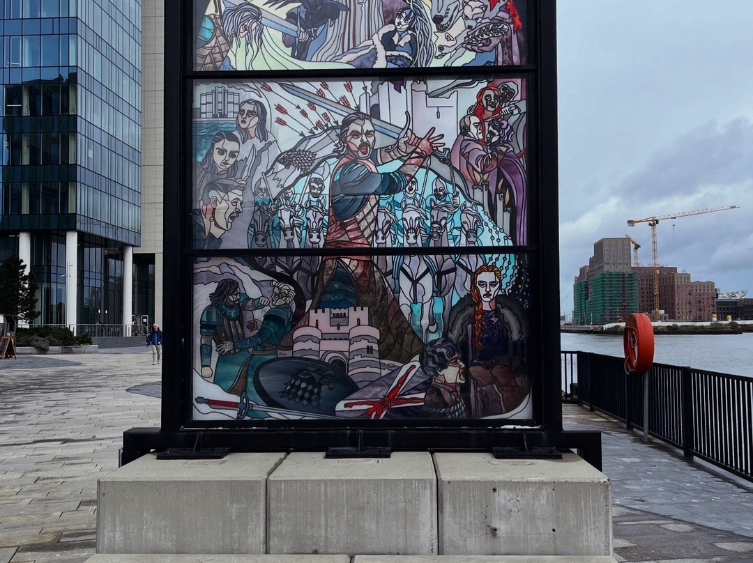 Game Of Thrones Stain Glass Windows-贝尔法斯特必去景点