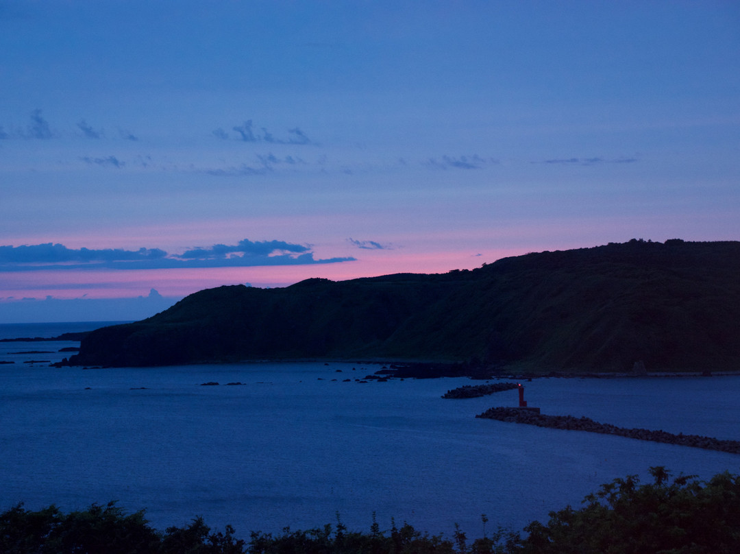 海与夕阳之宿帝水主图