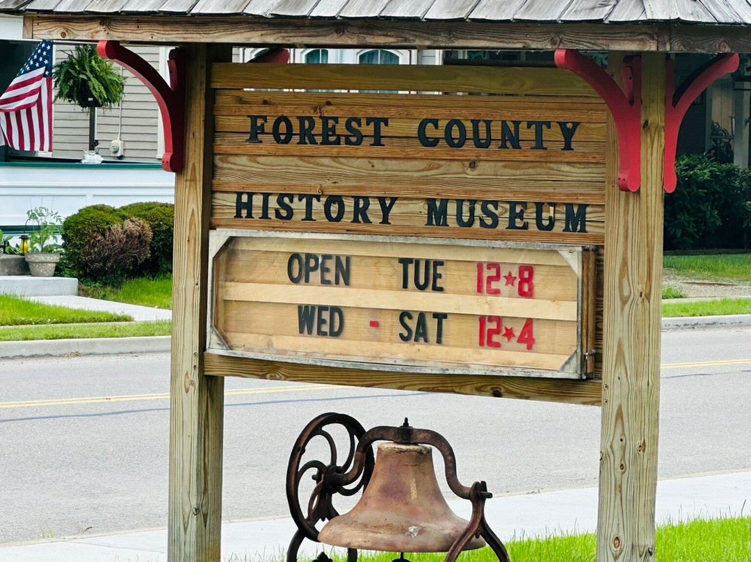 Forest County Historical Society-Tionesta必去景点