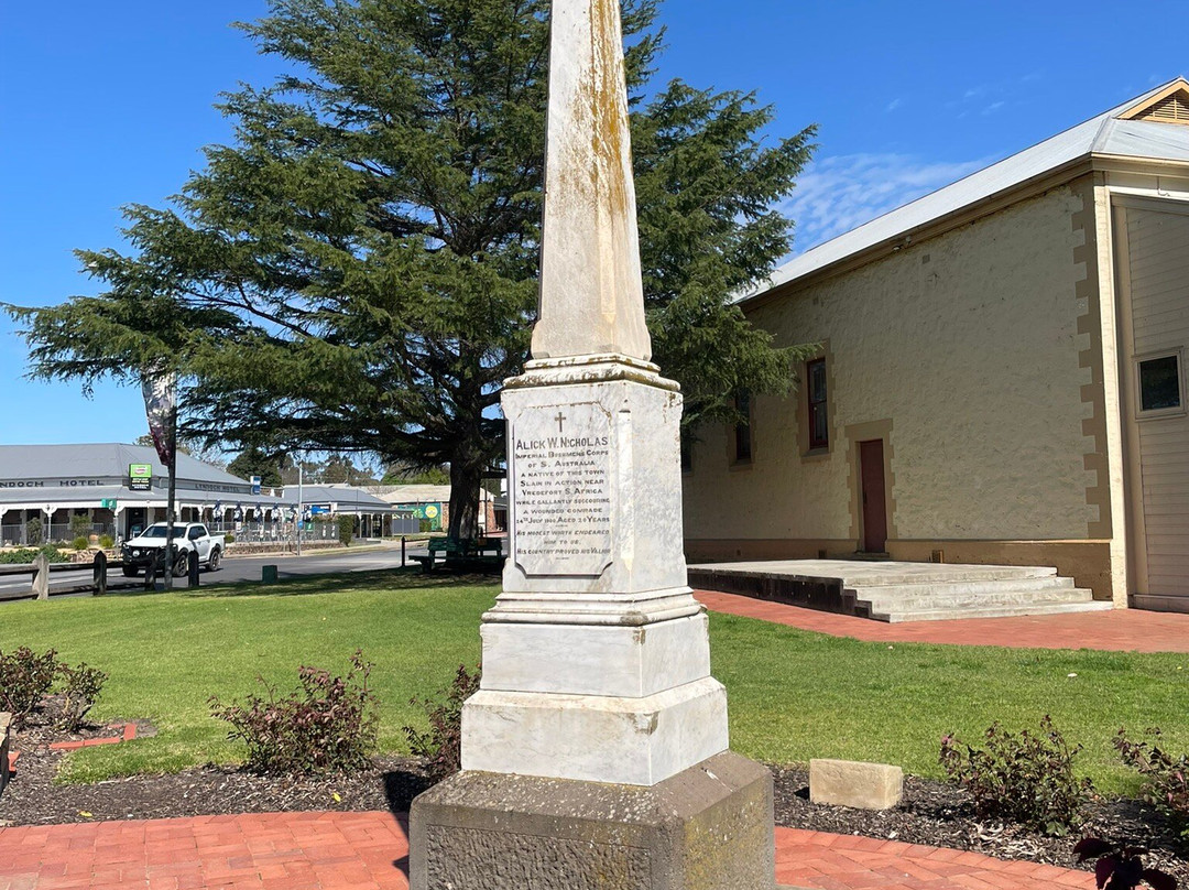 Lyndoch War Memorial-林道必去景点
