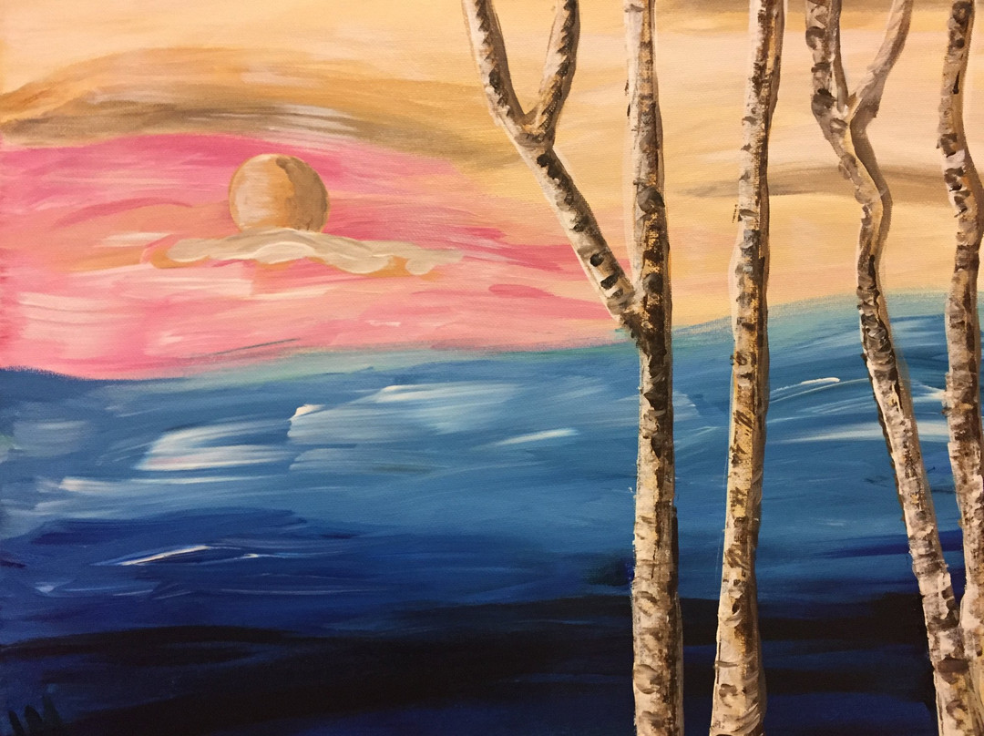 Painting With A Twist-Lone Tree必去景点