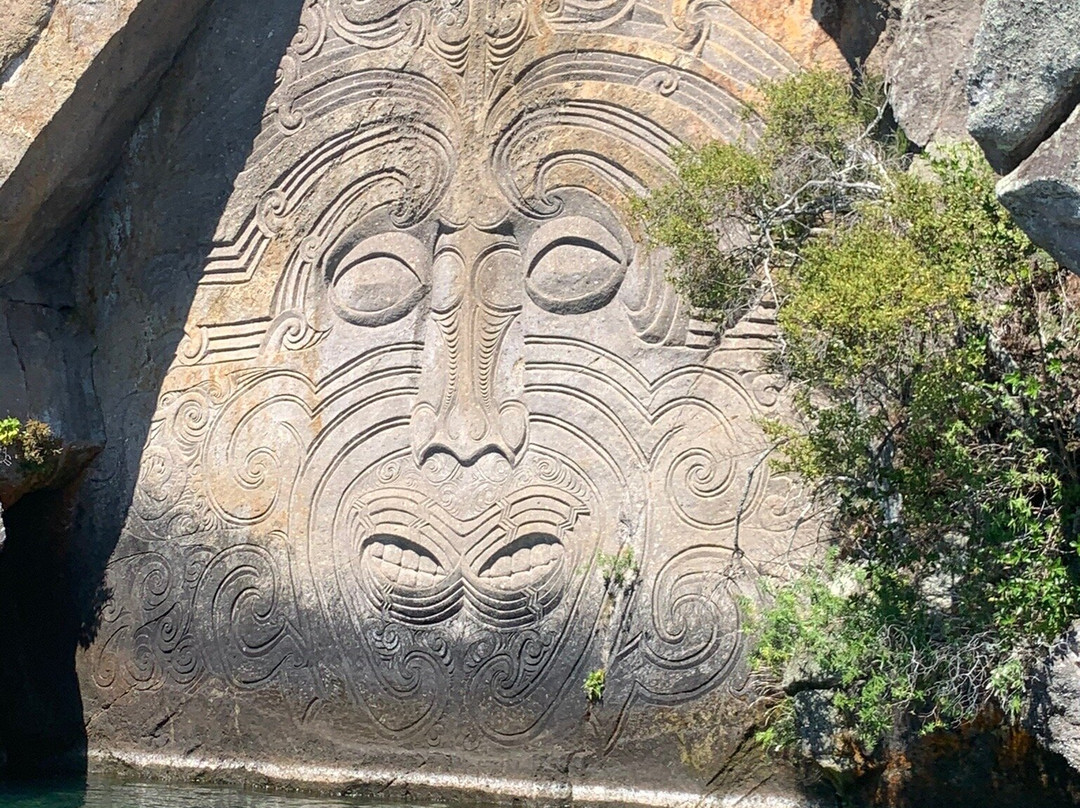 Maori Rock Carvings景点图片