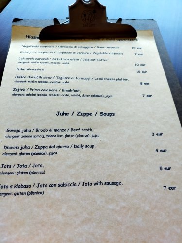 Gostilna Lokve-餐饮