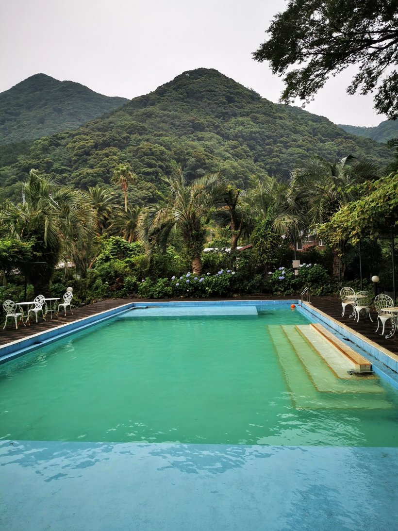 离家石田屋旅馆-泳池