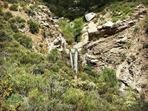 Trail Canyon Falls Trail-洛杉矶必去景点