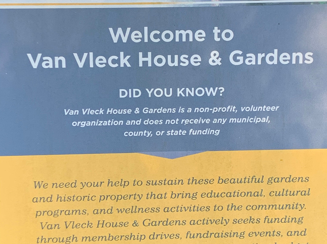 Van Vleck House & Gardens景点图片
