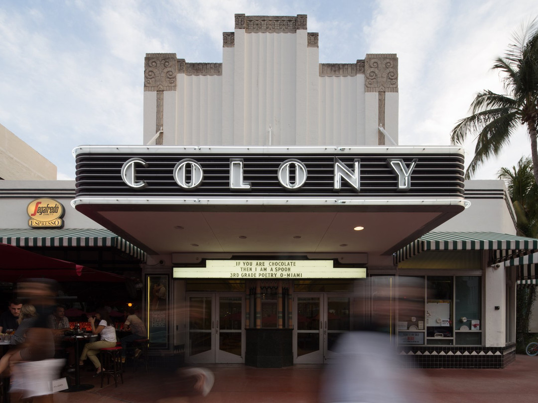 Colony Theatre-迈阿密海滩必去景点