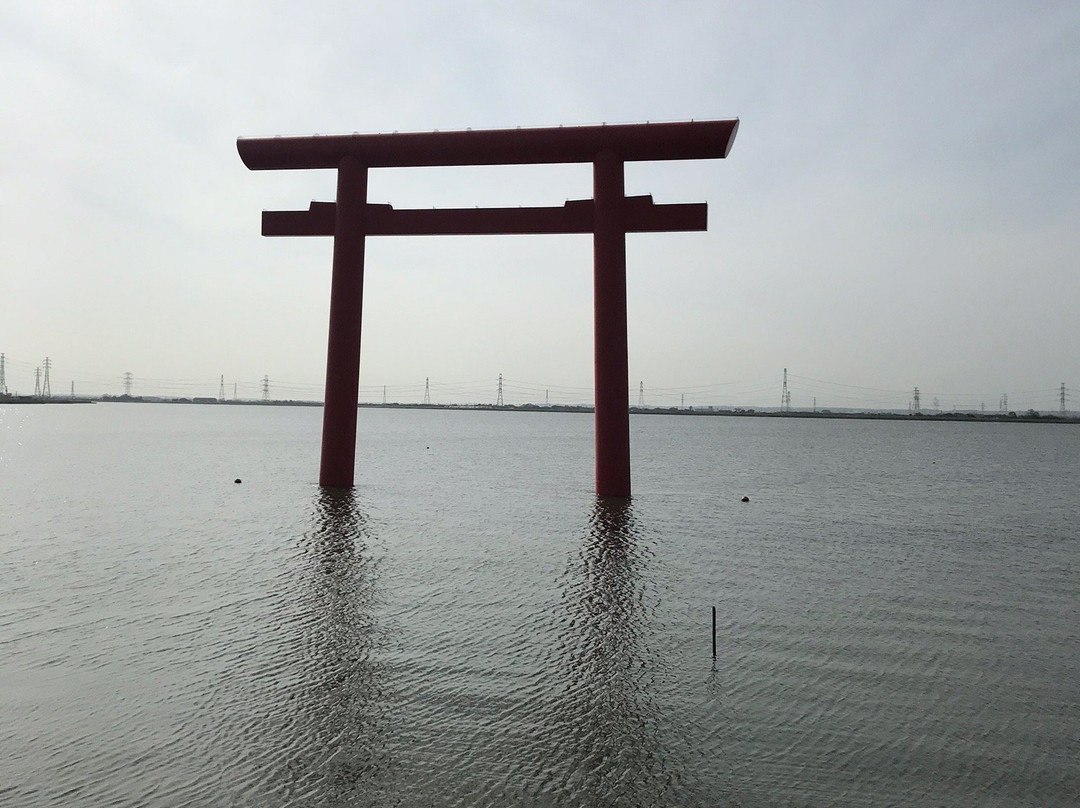 Kashima Jingu Torii-鹿岛市必去景点