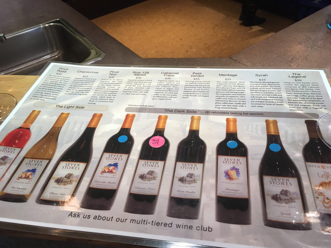 Seven Stones Winery-Cawston必去景点