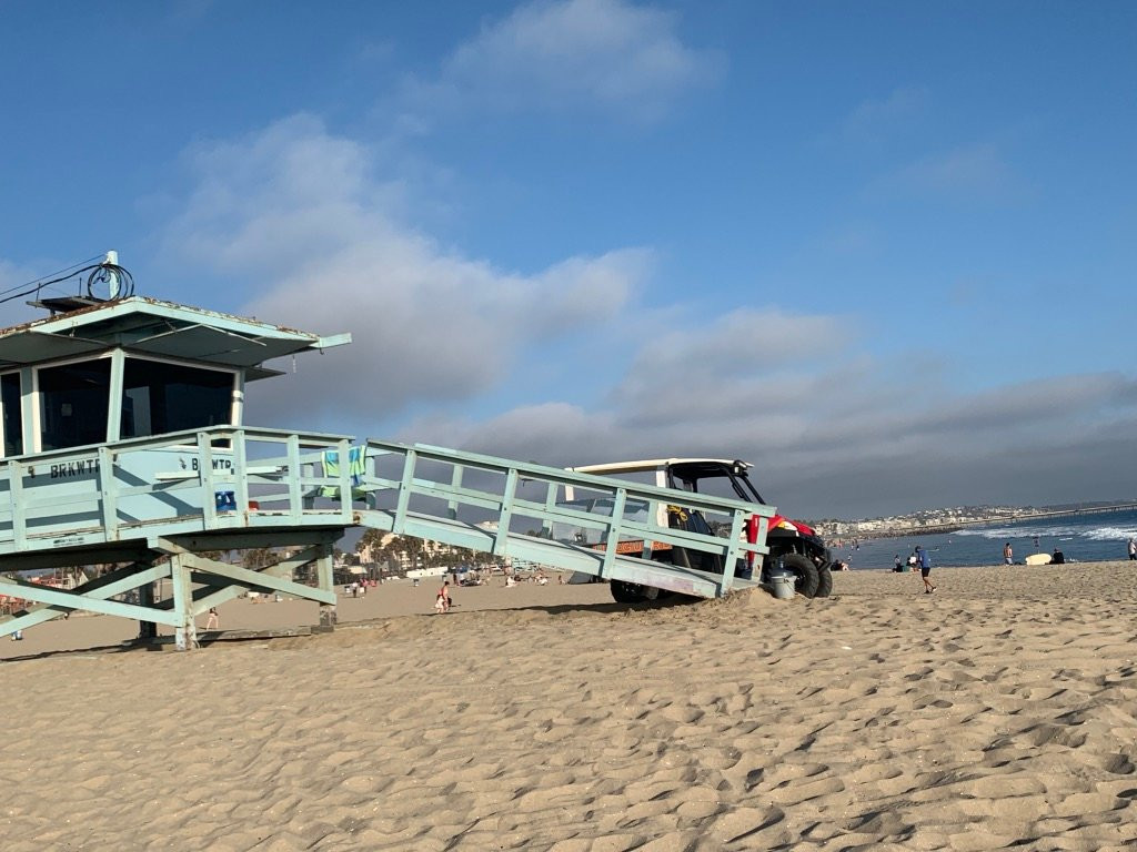 L.A.'s Iconic Lifeguard Towers-圣莫尼卡必去景点