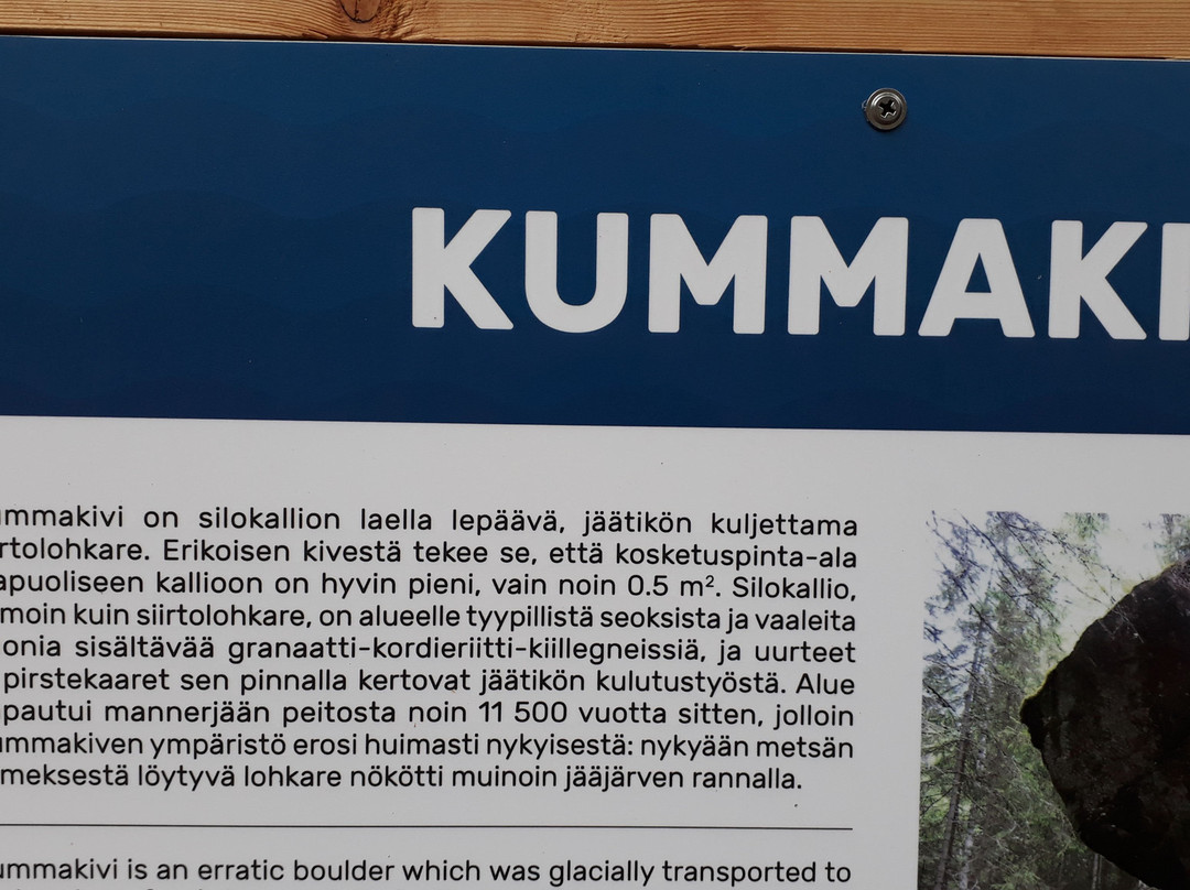 Kummakivi Boulder景点图片
