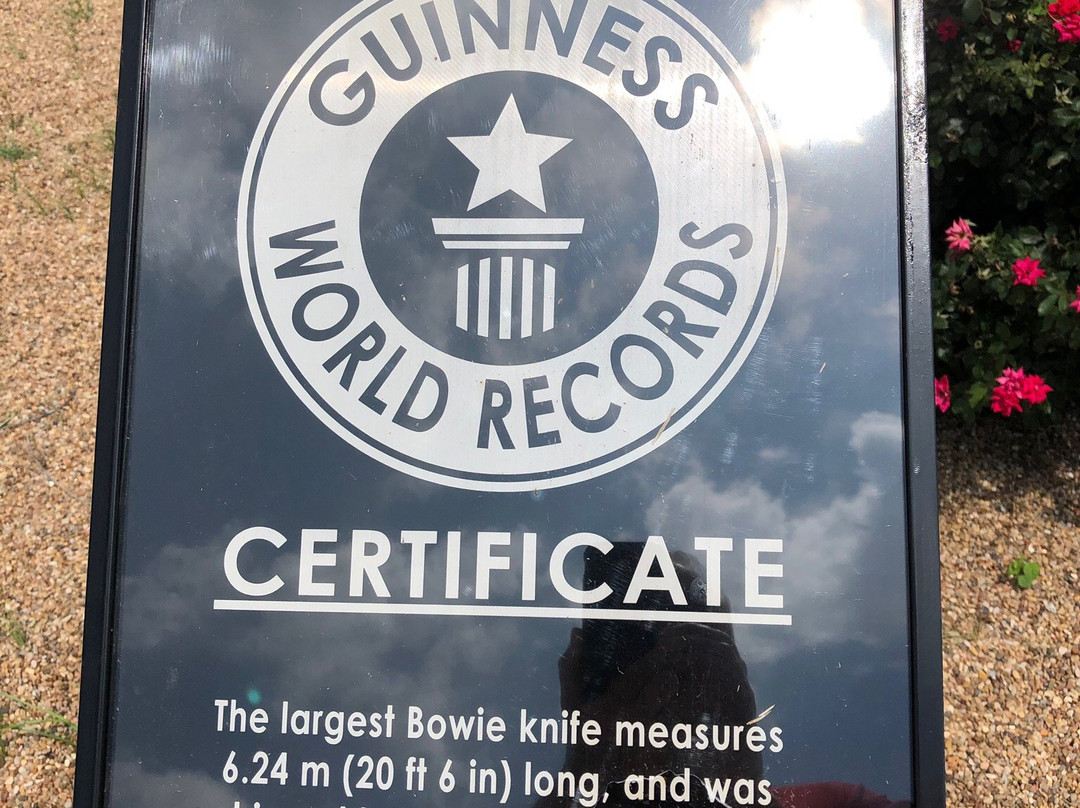 Worlds Largest Bowie Knife景点图片