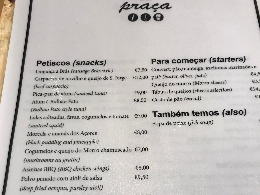 Cantina da Praca
