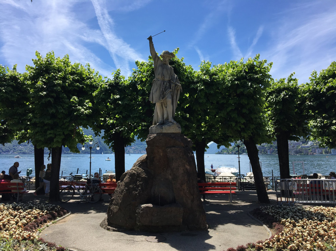 William Tell Statue (Statua di Guglielmo Tell)-卢加诺必去景点