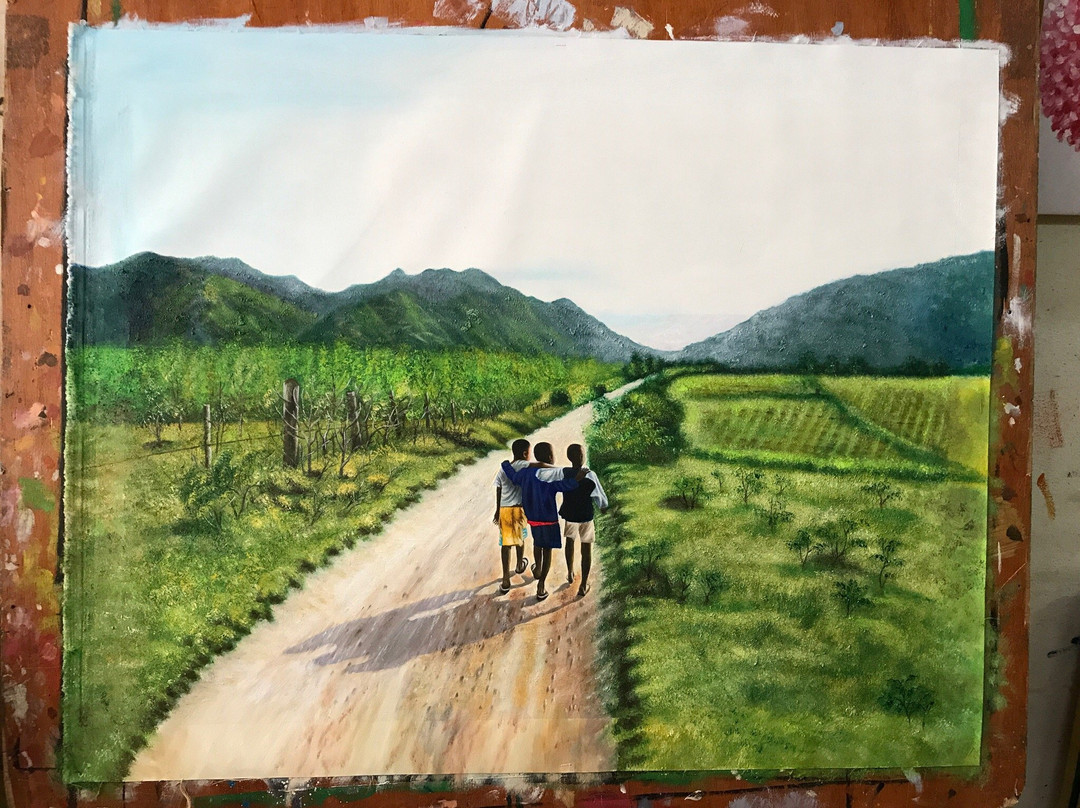 彩色波浪艺术画廊-芽庄必去景点