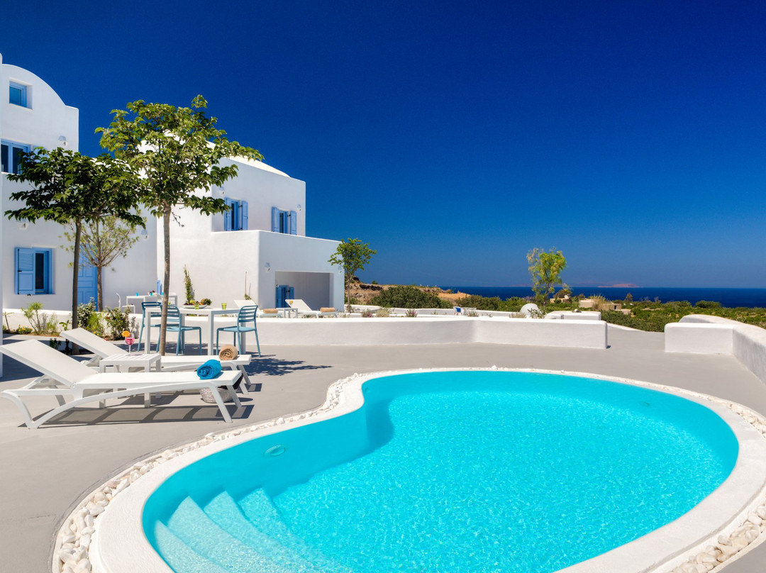 Exo Gialos Thiras酒店住宿-Este Luxury Suites