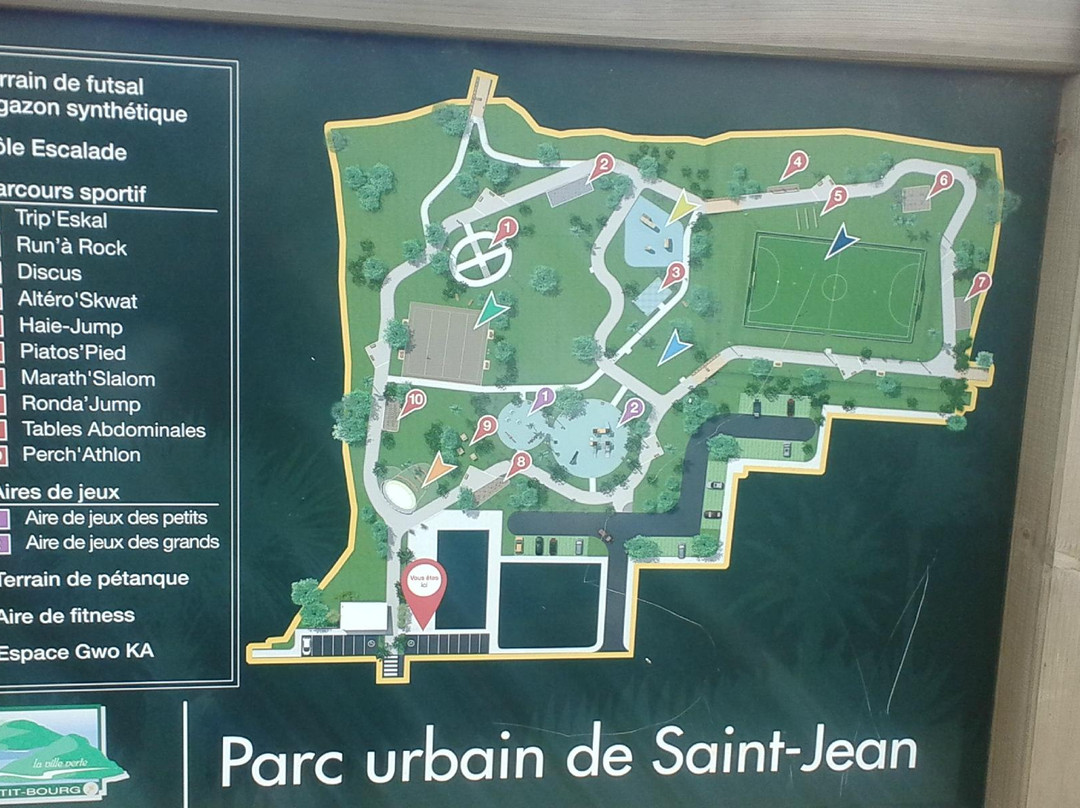 Parc Urbain Charles Camille Tréber-Petit-Bourg必去景点