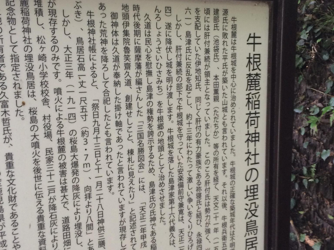 Ushine Fumoto Inari Shrine Buried Torii-垂水市必去景点