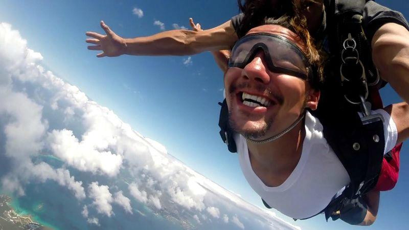Skydive Virgin Islands-圣 托马斯必去景点