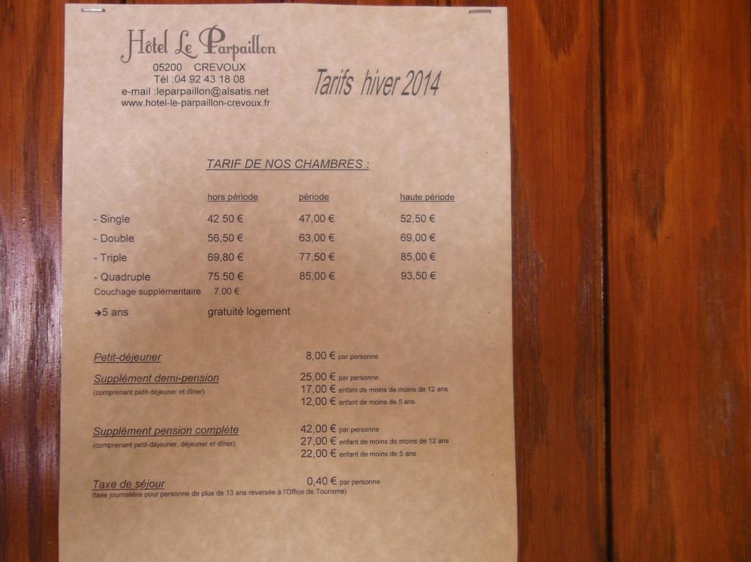 Hotel Le Parpaillon主图